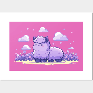 Purple Llama Posters and Art